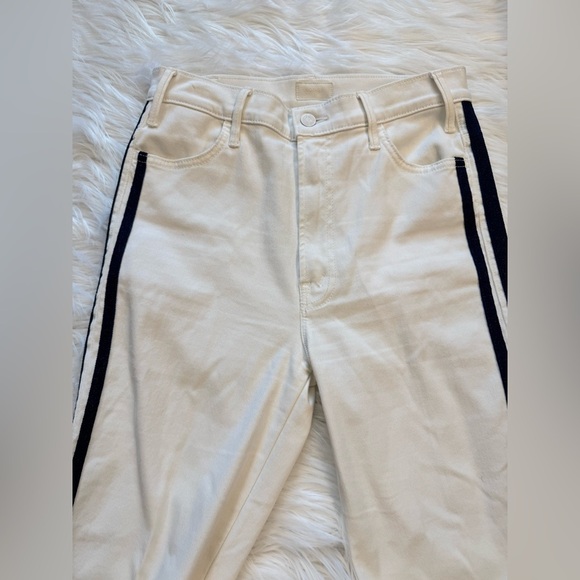 Mother The Hustler Ankle jeans in Glass Slipper Racer size 28 - Picture 5 of 12